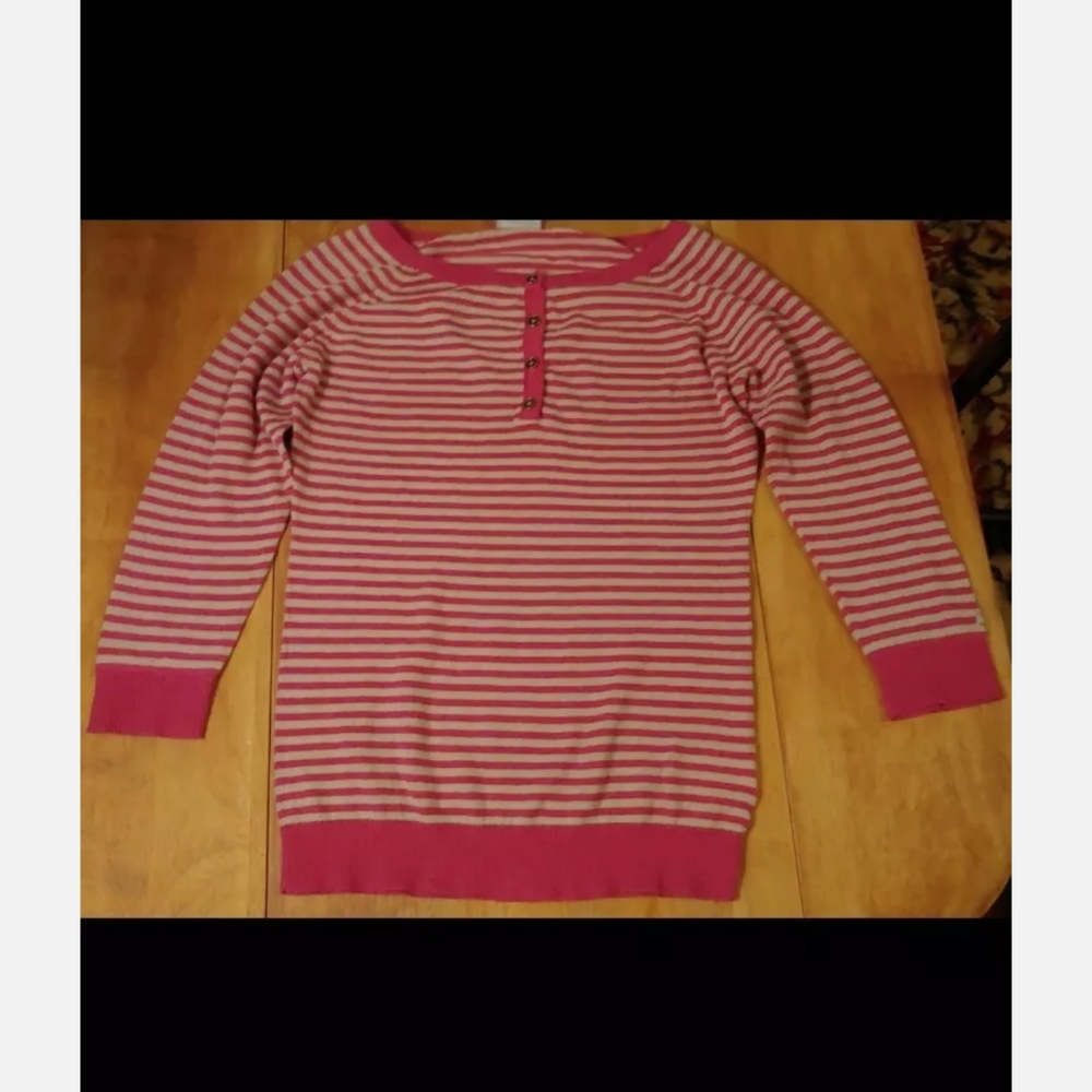 Women's Columbia Pink & Gray Sweater, XS - Picture 4 of 11